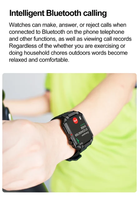 2025 new smart watch, all-round health monitoring, support Bluetooth calls, 1.99-inch high-definition large screen 6
