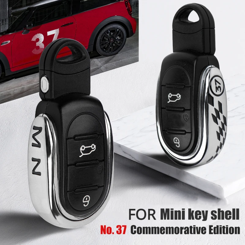 Brand New Zinc Alloy Key Case Cover Chain for Mini Cooper JCW F56 F55 F57 F54 F60 Clubman Countryman Car Accessories