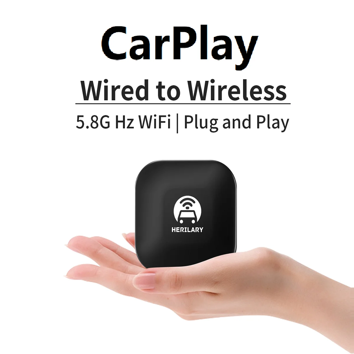 

Birgus For Apple Wireless CarPlay Dongle New Wireless Car Carplay Adapter Plug And Play for Apple WiFi Online Update