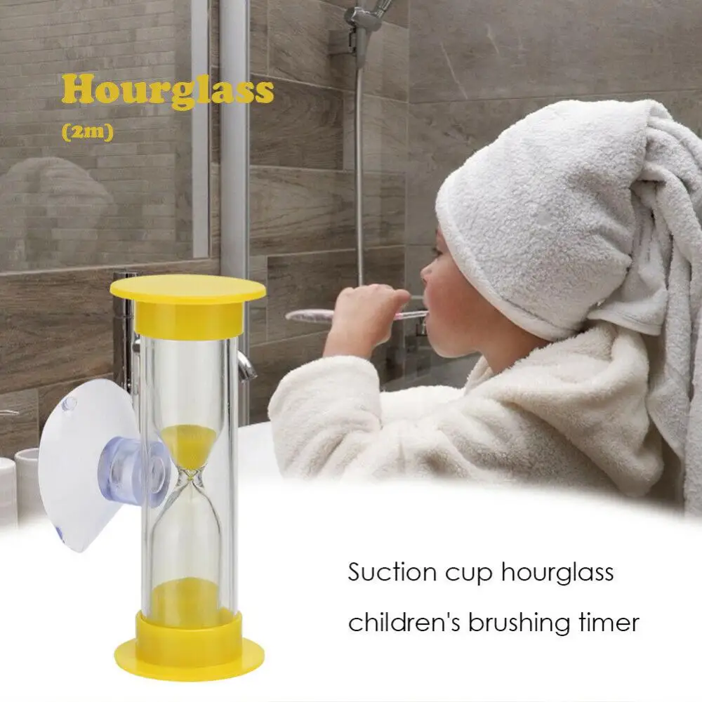 Sand Timer 2/3 Minute Colorful Hourglass Sandglass Sand Clock Timers Sand Timer Shower Timer Tooth Brushing Children Home Decoration