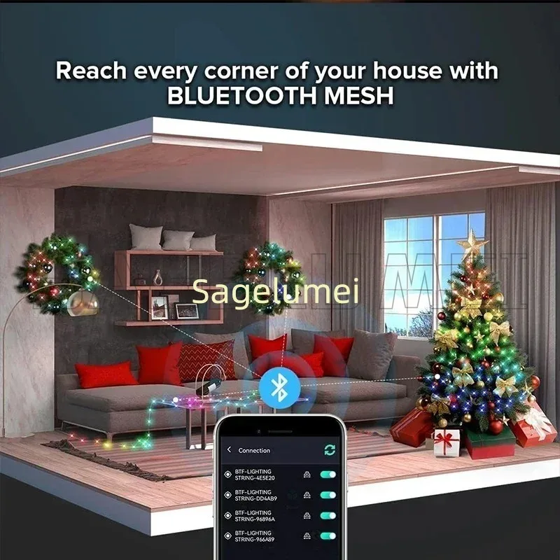 SAGE LU MEI RGB LED Lichterkette Abbildung 6