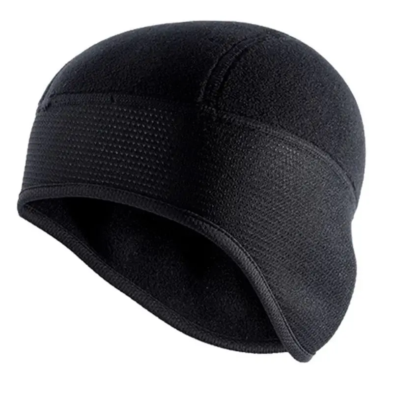 

Fleece Hat Winter Warm Unisex Solid Color Windproof Hiking Fishing Outdoor Helmet Liner Snow Covers Skull F0S4