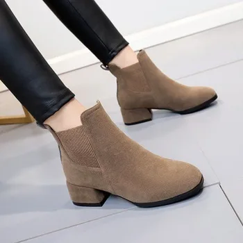 MACUBEZ – DRAYTON Trendige Chelsea Boots für Damen mit klassischem Design