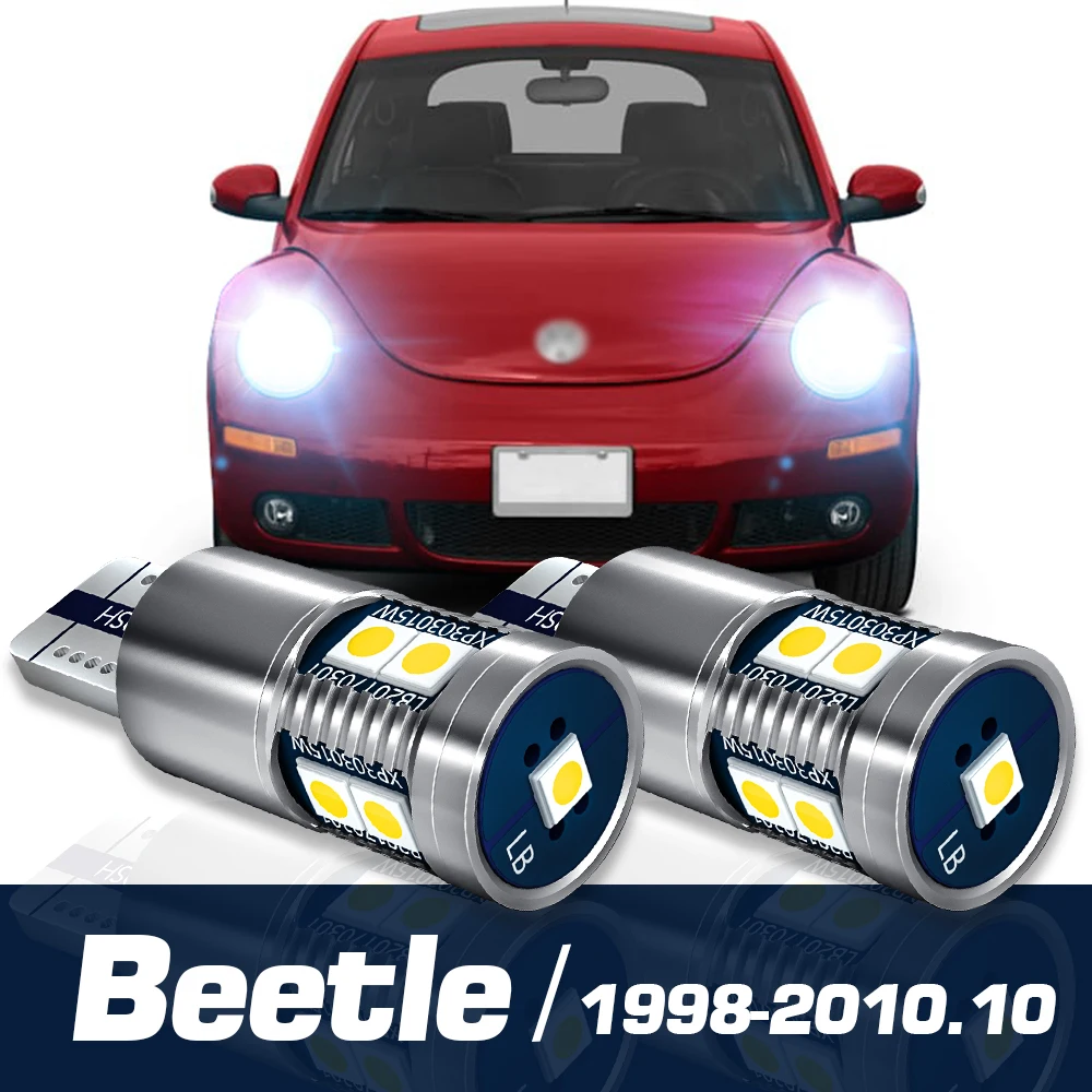 

2pcs LED Parking Light Clearance Bulb Canbus Accessories For VW Beetle 1998-2010 2001 2002 2003 2004 2005 2006 2007 2008 2009