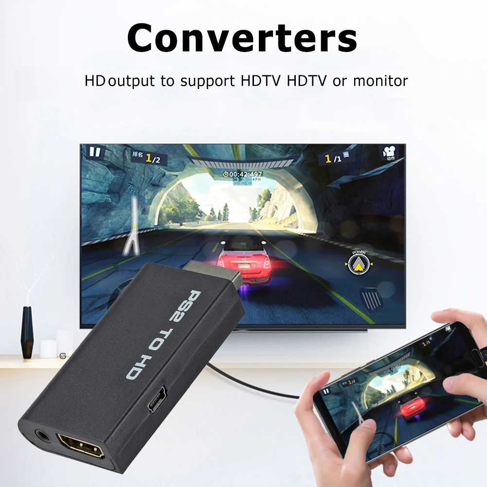 PS2 HDMI ȣȯ ,  ܼ HDTV  , ȣ ÷ Ŀ, 1-20 