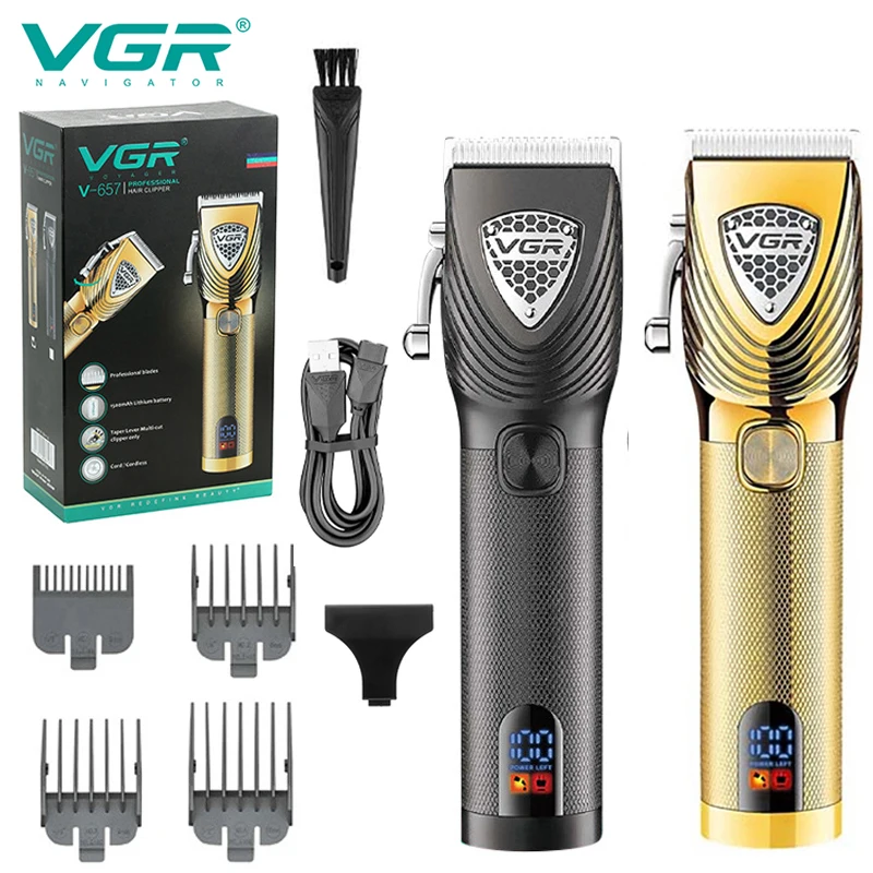 

Professional Hair Trimmer For Men Cordless Barber Hair Clipper Electric Haircut Adjustable Hair Cutting Machine