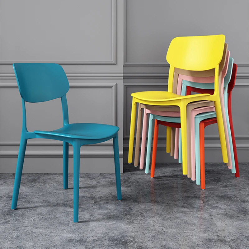 

Plastic Dining Chair Nordic Classics Minimalist Apartment Lounge Chair Designer Sillas De Comedor Home Furniture