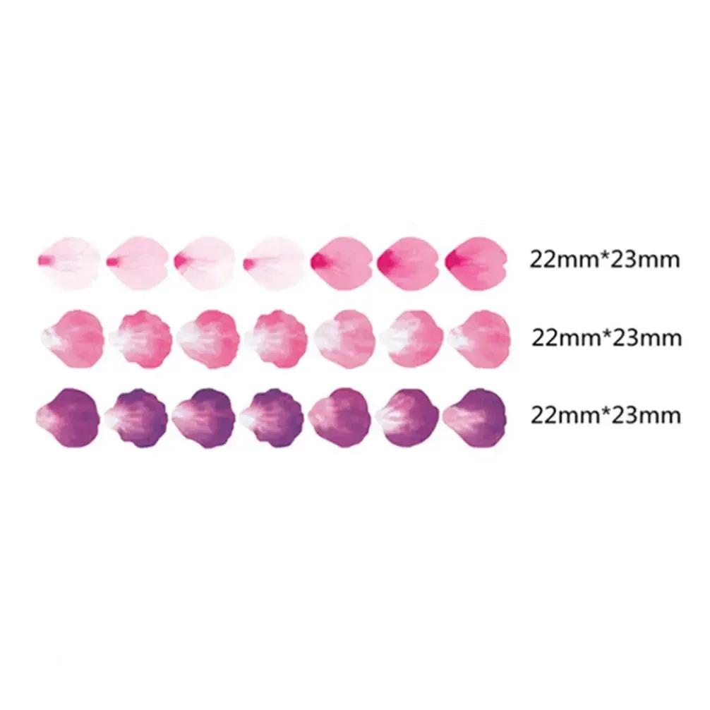 Petal Tape Flowers Sticker Decorative Tape Masking Tapes 400pcs For DIY Arts Crafts Scrapbooking Journals Gift Wrapping Party