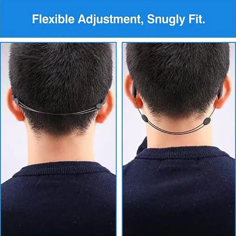 5pcs Eyewear Retainer Adjustable Anti-slip Universal Fit Eyeglass Lanyard Sports Sunglasses Unisex Holder Strap Lanyard