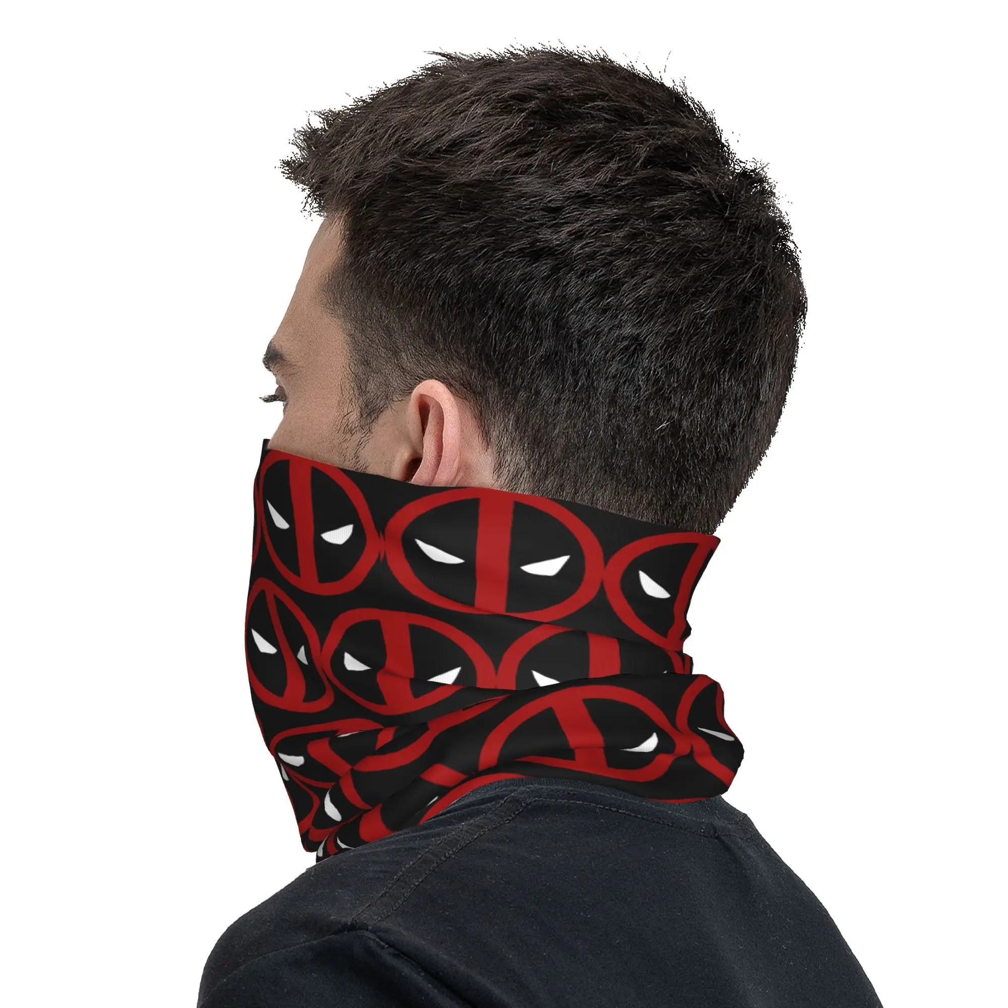 Bandana Neck Gaiter for Men Women Windproof Face Cover