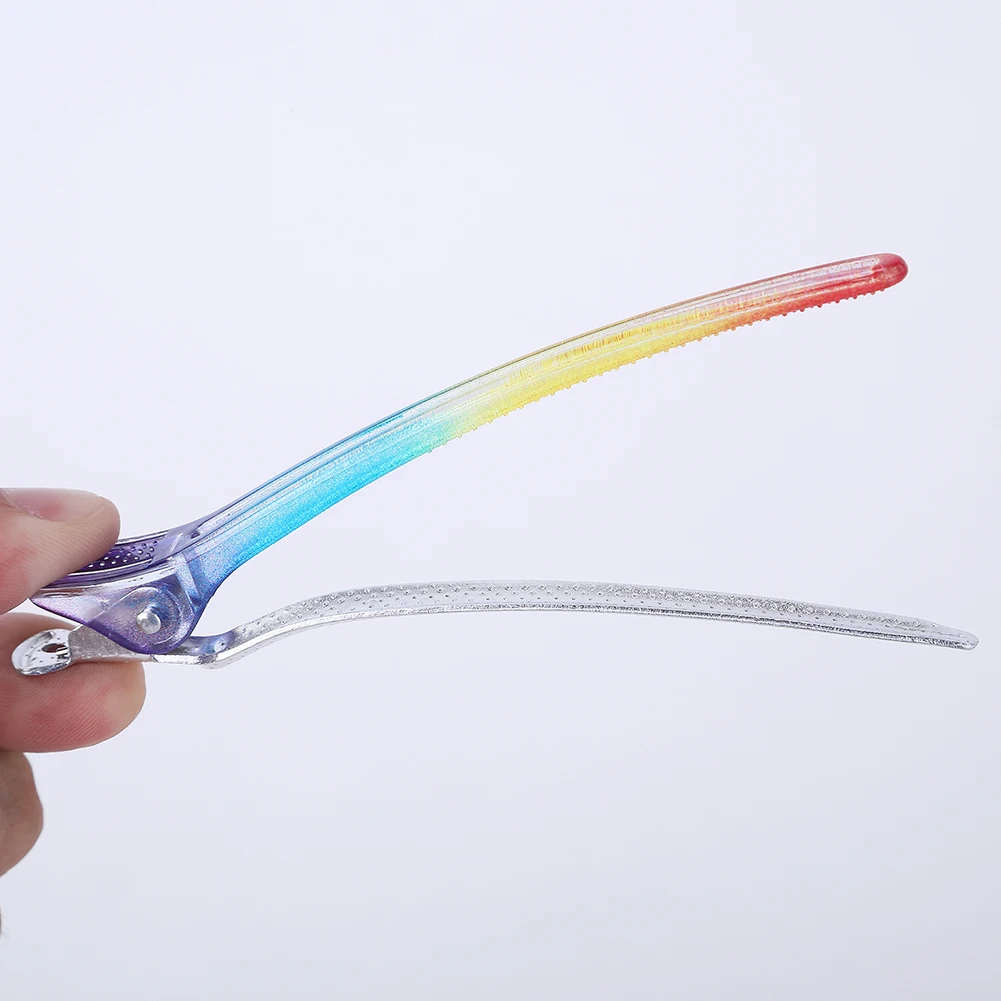 Hair Clips Hair Sectioning Clip Hairpin Styling Accessories Tools 10Pcs Salon Hairdressing Plastic Clamps