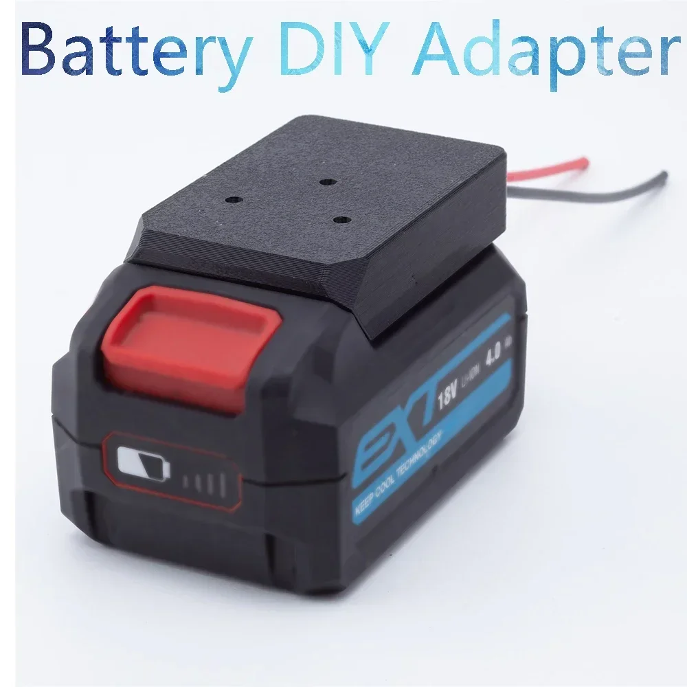 For ERbauer 18V Team Lithium Battery DIY Adapter 14 AWG Wires -Power Tool Accessories (Batteries not included) original 36v 4 4ah rechargeable lithium battery 10s2p 4400mah 18650 electric self balancing scooter hoverboard batteries