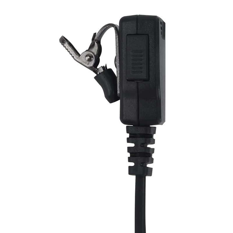 RISENKE-MTH800 MTP850 Earpiece for Motorola,MTH850,MTH650,MTH600, MTS850 Walkie Talkie, 1-Pin Acoustic Tube Headset with PTT Mic