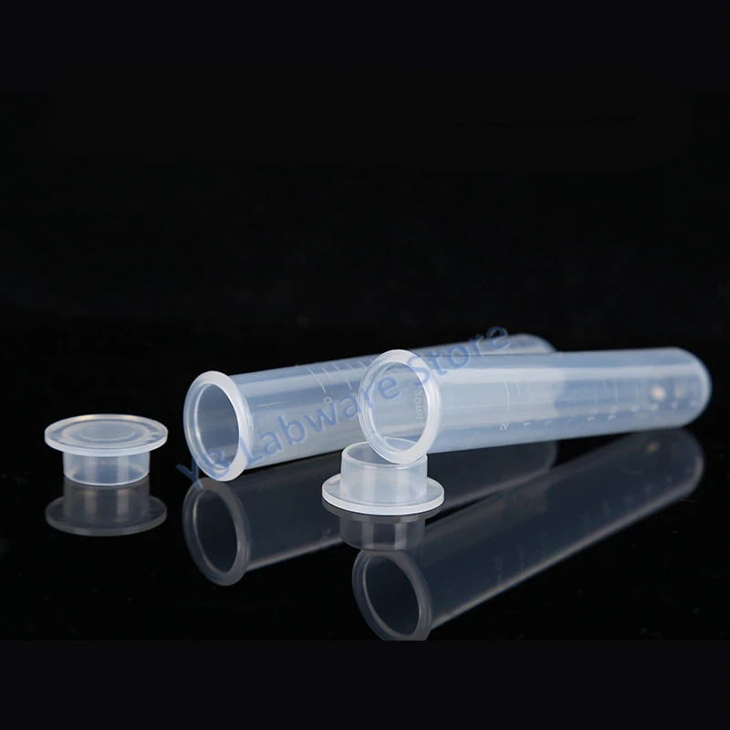 Lab 10/15/20/50/100/120ml Plastic round bottom Centrifuge Tube 30pcs 50pcs 100pcs Test tube with cap Culture tube