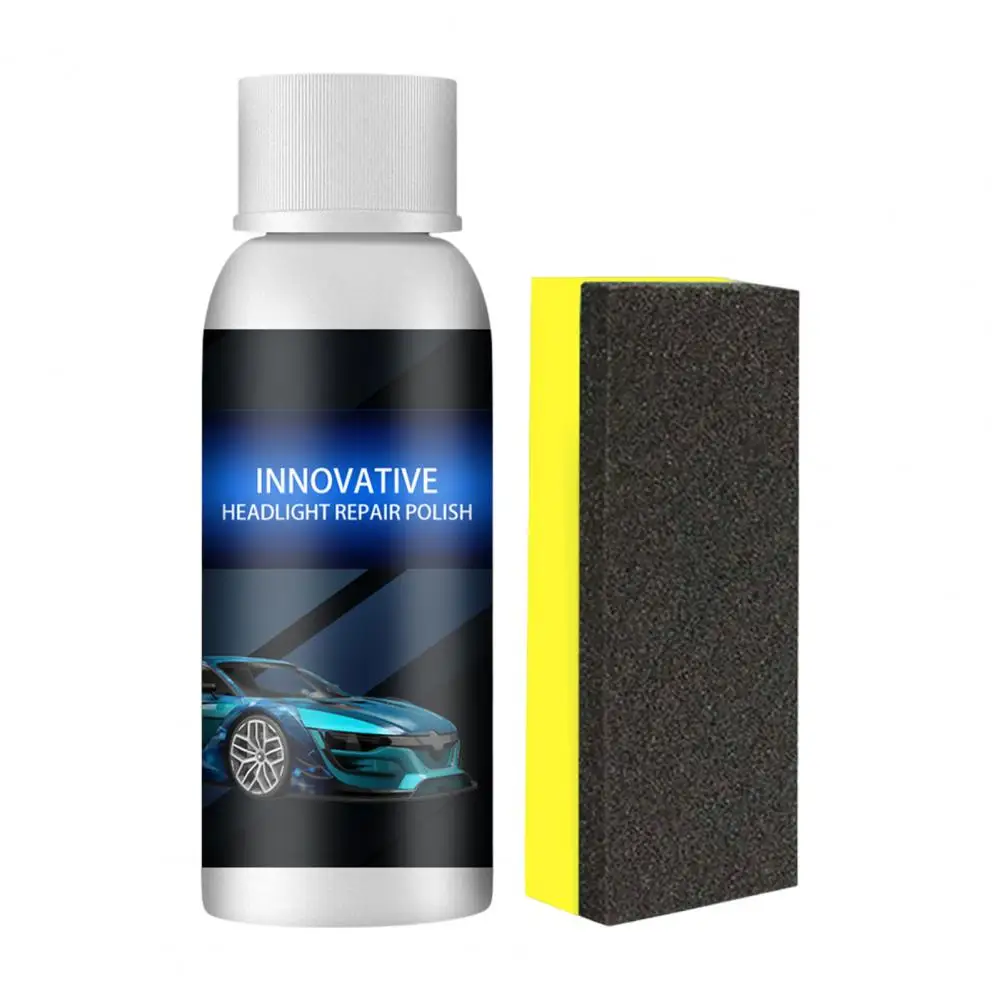 Detergente per luci per auto 20/30/50ml pratico liquido lucidante per riparazione fari leggero a rapida dissoluzione per camion