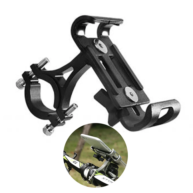 

Bike Phone Holder 360° View Universal Bicycle Phone Holder For FOR Xmax 250 1600 Gt R 1250 Rt F800s Royal Enfield Himalayan