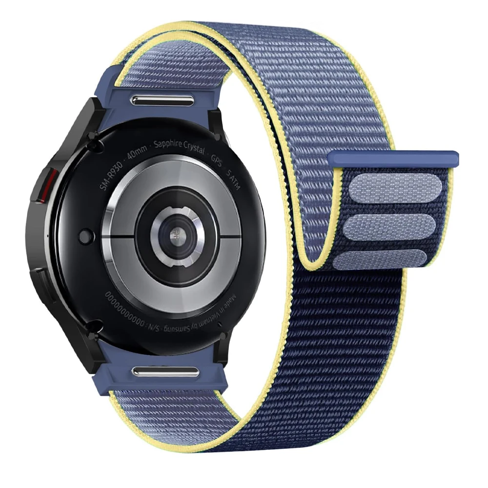 Nylon Sport Loop Bracelet for Galaxy Watches - No Gaps Design