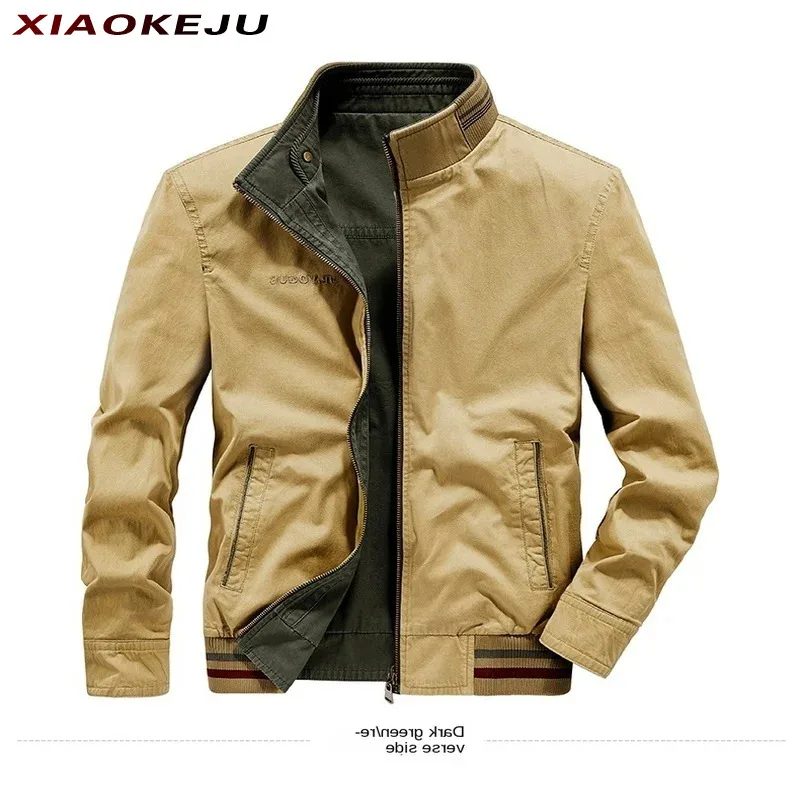 New in Parkas Man Fashion Jacket Tactical Windbreaker Sportsfor Sports Outdoor Oversize Windbreak Motorcycle