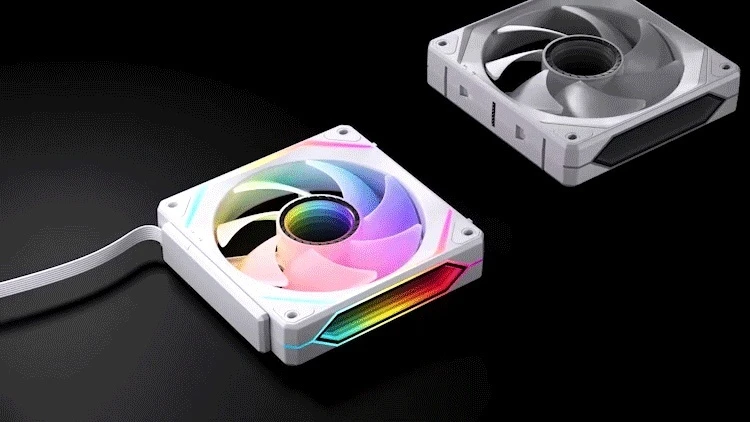 ZL-120 3 IN 1 ARGB PC Case Fan 120mm 4PIN PWM Temperature Control 3PIN ARGB CPU