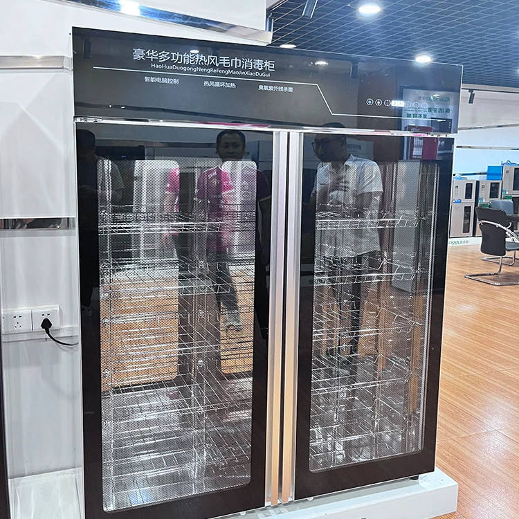 Commercial Stainless Steel Double Door High Temperature Disinfection Cabinet for Hotel 1000L 6