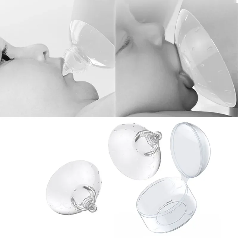 

1 Set Silicone Nipple Protectors Feeding Mothers Nipple Shields Protection Cover Breastfeeding Mother Milk Silicone Nipple
