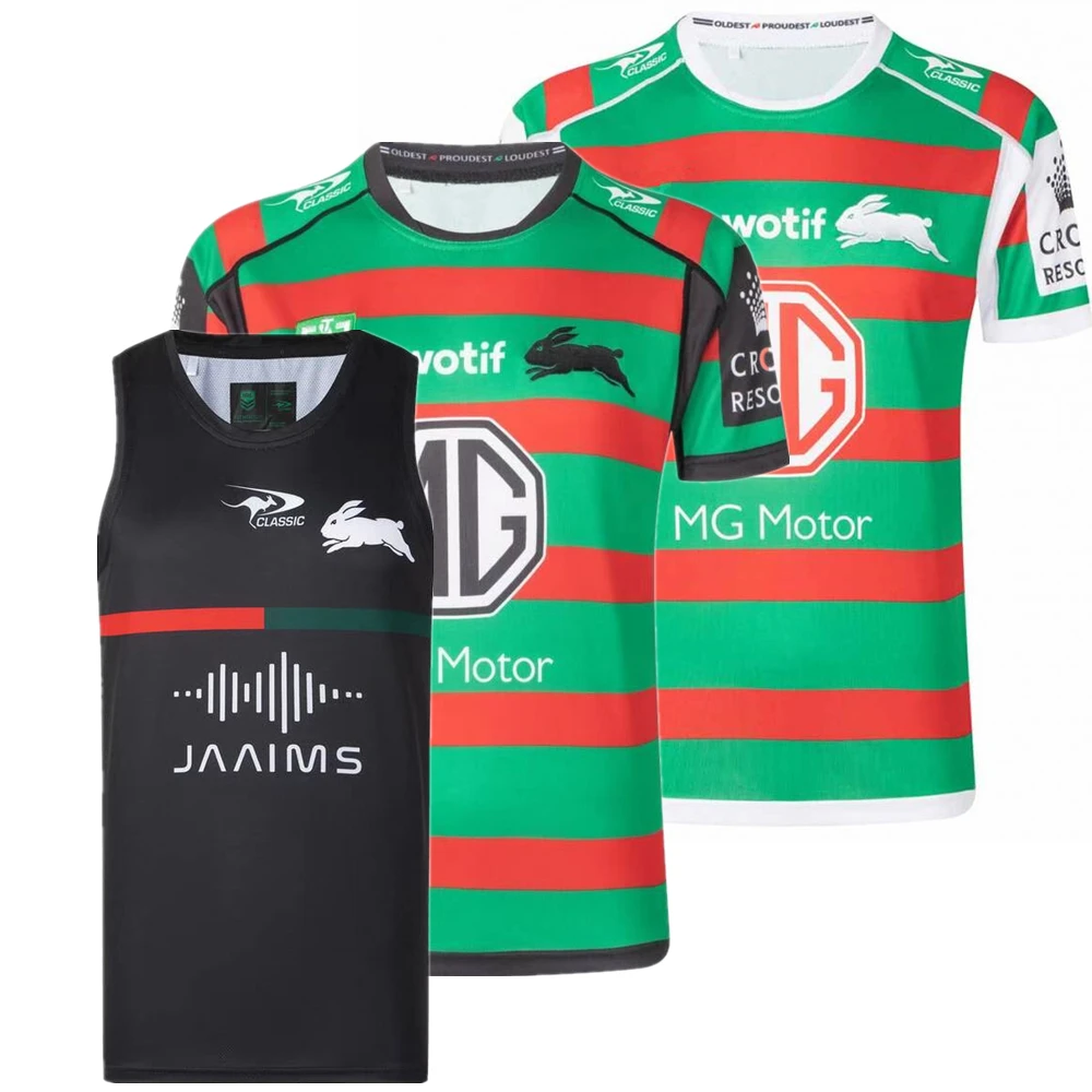 Jersey de rugby del sur de Sídney RABBITOHS, camiseta de rugby de
