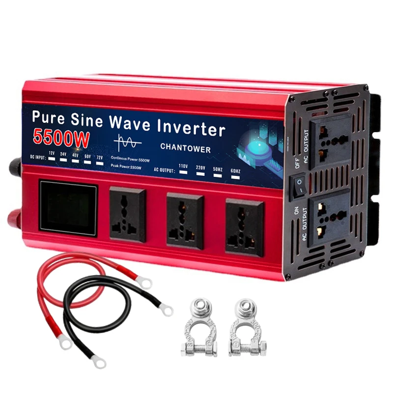 新品 インバーター 正弦波 12V 3000W 最大6000W DC12V AC100V 変換 