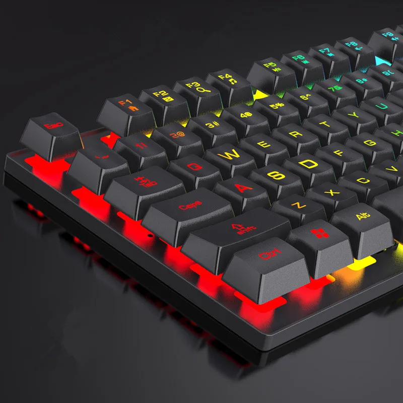  (Black Switch)One-Handed RGB Mechanical Gaming Keyboard SADES  Half Keyboard Gaming Keypad Small Gaming Keyboard for PUBG/Fps Games/LOL/APEX/CSGO/Rainbow  Six : Video Games