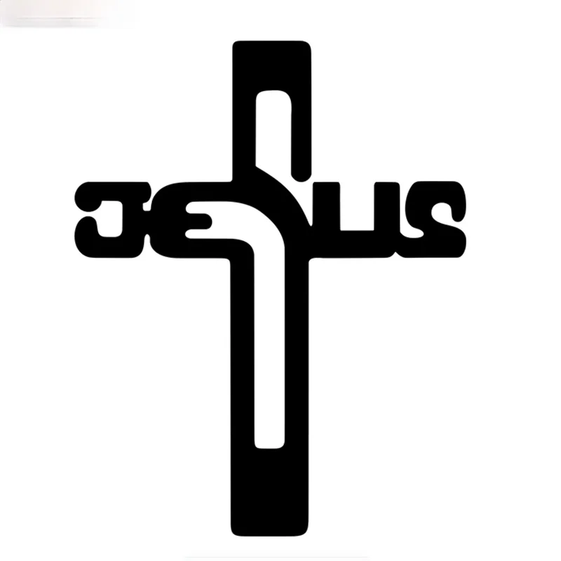

Car Stickers Decor Motorcycle Decals Religious Christian JESUS Cross Decorative Accessories Creative Waterproof PVC,15cm*11cm