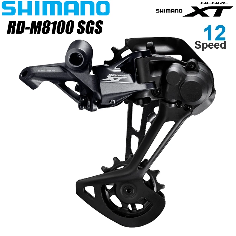 Shimano Deore XT M8100 Group RD-M8100/RD-M8120 SGS Rear Derailleur SL-M8100 Right 12S Shifter For Mountain Bike Original Parts