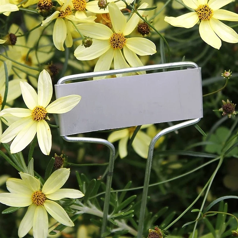 10/20Pcs Metal Plant Labels Handwritten Seedling Tags Aluminum Stake for Garden Flowers Vegetables Supplies 4/6/8/10Inch