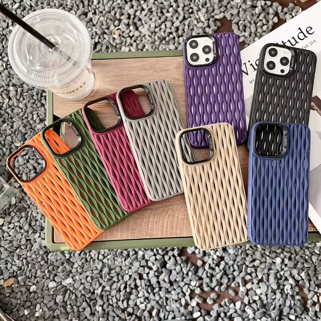 Breathable Heat Mesh Silicone Cooling Shockproof Soft Case