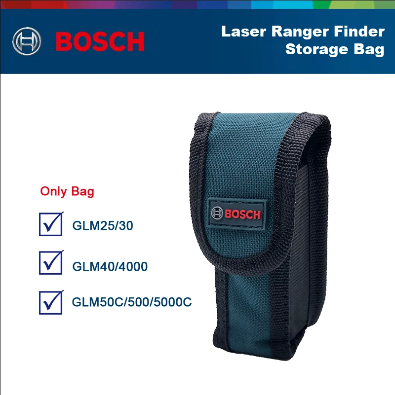 Custodia Bosch Per Bosch Laser Range Finder Hook And Loop Fastener Cover Protettiva Per Glm25/30/40/4000/50C/5000C (Solo Borsa)