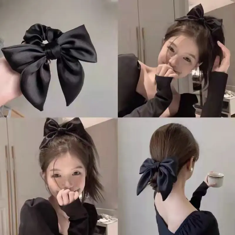 5x Hair Band Scarf Bow Floral Tie Rope Elastic Scrunchies Women Girl Accessories