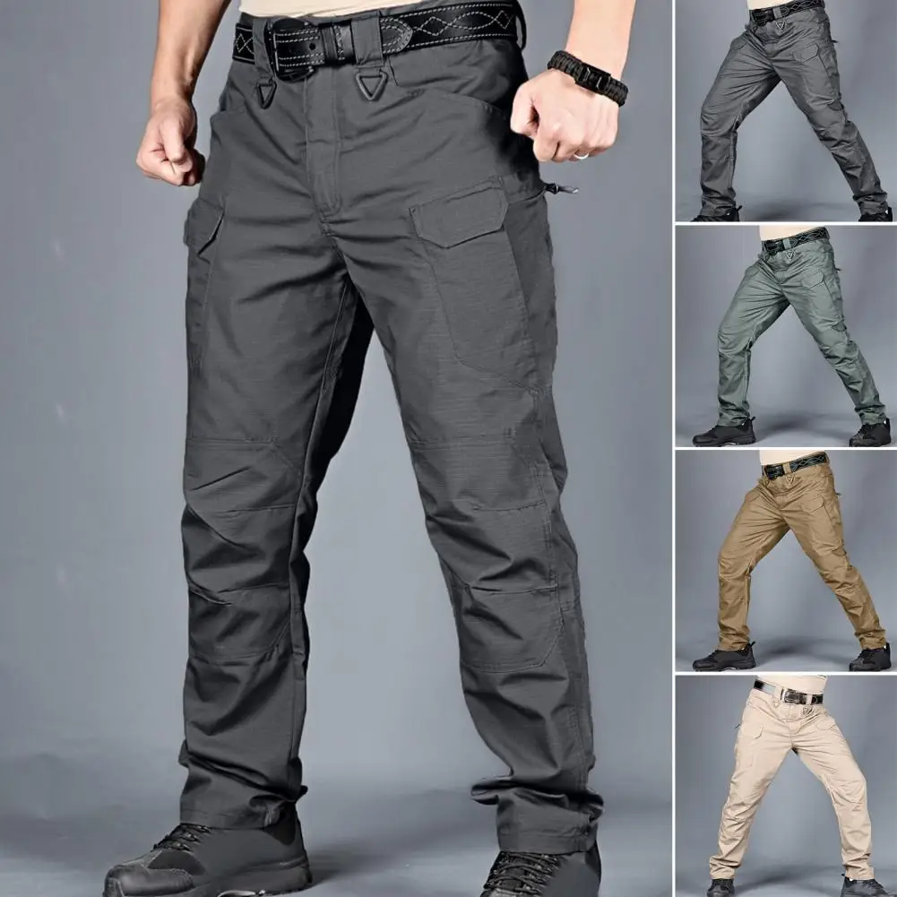 

Tactical Training Pants Urban Commuter Tactical Cargo Pants for Men with Multiple Pockets Slim Fit Joggers for Work Outdoor