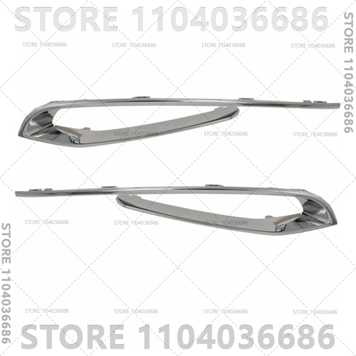 Front Bumper Fog Light Cover Grille Trim 51117331731 51117331732 51117331769 51117331770 for 2014-F10 BMW 528i 535i 550i