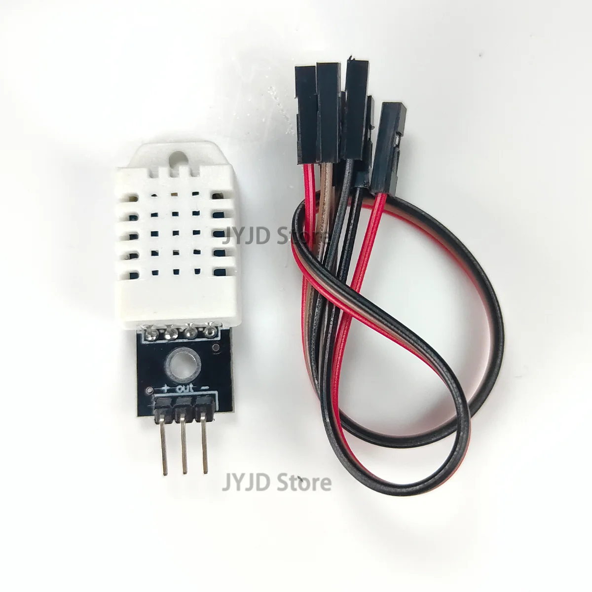 DHT22 디지털 온도 및 습도 센서 모듈 PCB, Arduino용 케이블 포함, AM2302