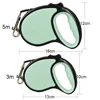 5m Pet Roulette Leash for Small Medium Dogs Cats Automatic Retractable Durable Nylon Puppy Walking Running Outdoor Collars Rope 2
