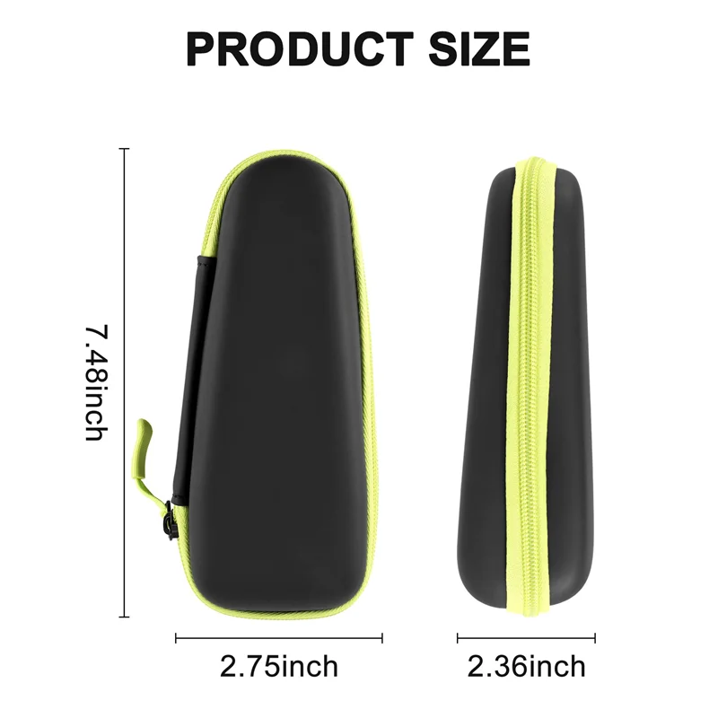 Scatola Portaoggetti Per Rasoio Da Viaggio Kit Custodia Per Borsa Per Rasoio Per Una Lama Philips Qp2530 Qp2520