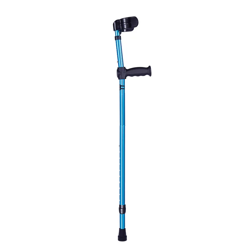 

Aluminium Alloy Folding Crutch Adjustable Telescopic Underarm Cane Walking Stick For Elderly Disabled Trekking Hiking Canes