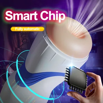 Automatic Sucking Male Masturbator 3D Vagina Real Pussy Pocket Oral Climax Adult Blowjob Masturbation Cup Sex Toys for Men 4