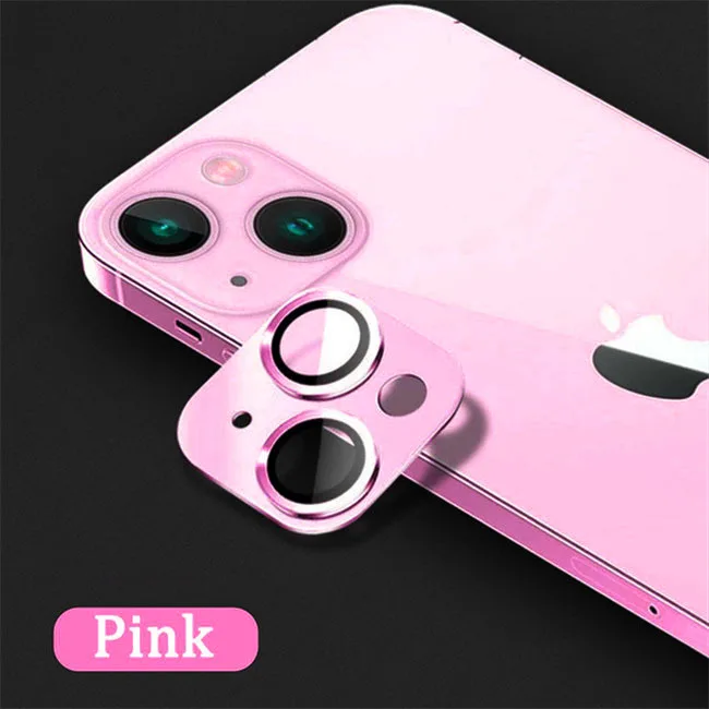 Premium Metal Camera Lens Protector Glass with Full Coverage Back Lens Cap