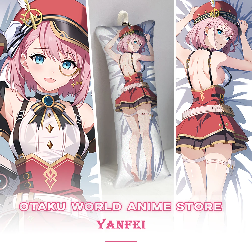 

Genshin Impact Yanfei Anime Dakimakura Otaku 2-Side Printed Hugging Body Pillow Case Cute Cushion Pillow Cover Bedding Decor