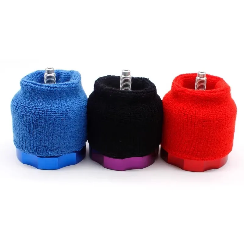 DEFT1pair(2pcs) Red/Black/Blue Car Styling Reservoir Brake Clutch Oil Tank Cover Cap Sock For Universal