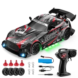 1/24 High - Speed 4WD Drift RC Car - Remote Control Racing Toy (Black 2)