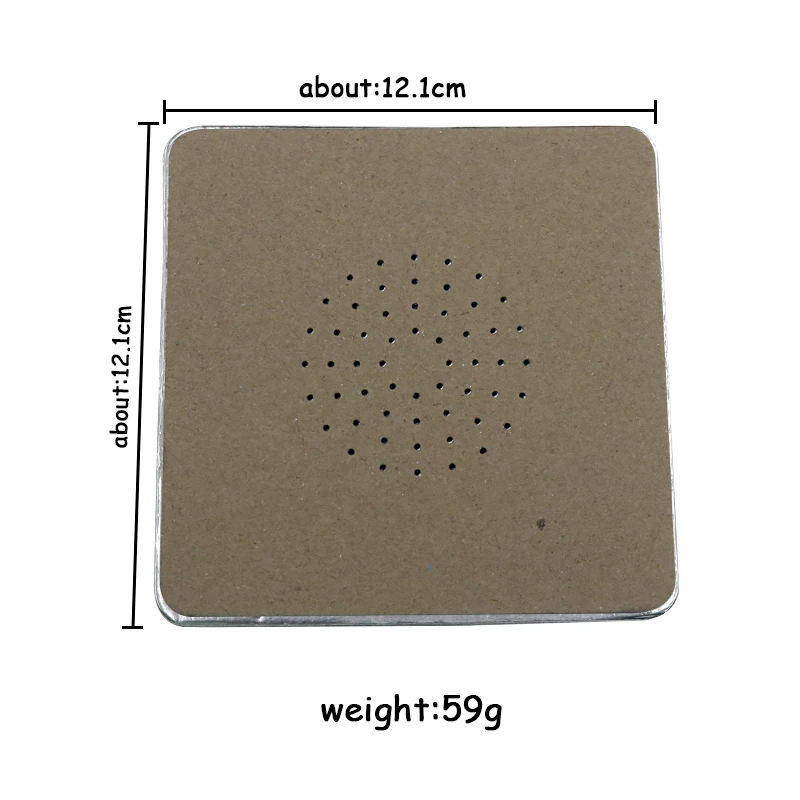 50 pcs Pack Shisha Special Aluminium foil With Hole For Hookah Water Pipe Sheesha Chicha Narguile Bowl Accessories Vattenpipa 6