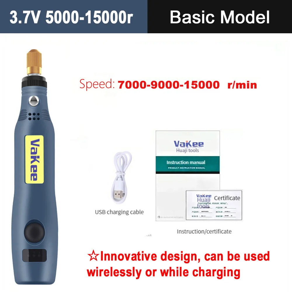 Cordless 4.2V Rechargeable Electric Engraving and Rotary Tool Set