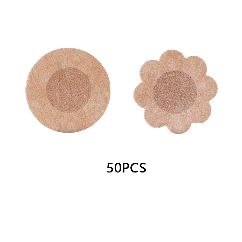 50pcs Oneoff Nipple Cover Women Teat Hide Nipple Pasties Formal Dress