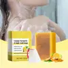 Lemon Turmeric Kojic Acid Soap Hand Made Turmeric Soap Lightening Organic Natural Care Soap Body Cleaning Beauty Whitening R5F9 2