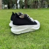 Rick 2024 New Thick Sole High Quality Board Shoes Men's Breathable Low Top Lacing Casual Elevated Canvas  Men Shoes 4